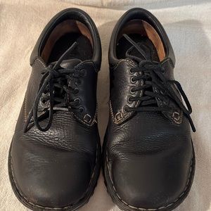 BORN Handcrafted Black Leather Lace Up Oxford Shoes W3540 Women’s Size 9.5M US